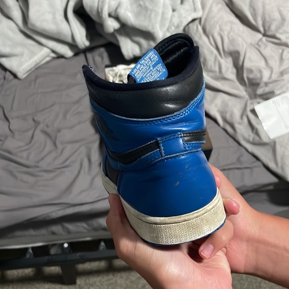 Mens Jorden 1 size 7 OG dark marina blue - Picture 3 of 8